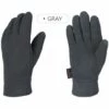ILoveMilan Gants Chauds Gants D'hiver Gants Coupe-vent Gants D'extérieur En Polaire Hommes Et Femmes Gants D'automne Et D'hiver, Gris M -Protection des voies respiratoires Soldes 30069926 1