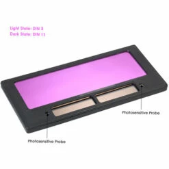 HAPPYSHOPPING Lentille A Changement De Couleur Controlee Par La Lumiere, Lentille De Soudage Pour Masque De Soudage, Lentille A Cristaux Liquides A Attenuation Automatique Solaire, Lentille A Gradation -Protection des voies respiratoires Soldes 30137683 3