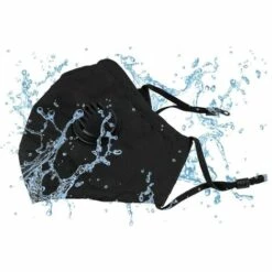 BETTERLIFE Masque Facial Respirant 100% Coton Avec Valve à Air Et Boucles D'oreilles Réglables Et Pince De Nez, Réutilisable, Lavable Pour Un Usage Public Quotidien, Noir 10 BETTERLIFE Masque Facial Respirant 100% Coton Avec Valve à Air Et Boucles D'oreilles Réglables Et Pince De Nez, Réutilisable, Lavable Pour Un Usage Public Quotidien, Noir -Protection des voies respiratoires Soldes 30941081 4