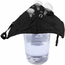 BETTERLIFE Masque Facial Respirant 100% Coton Avec Valve à Air Et Boucles D'oreilles Réglables Et Pince De Nez, Réutilisable, Lavable Pour Un Usage Public Quotidien, Noir 11 BETTERLIFE Masque Facial Respirant 100% Coton Avec Valve à Air Et Boucles D'oreilles Réglables Et Pince De Nez, Réutilisable, Lavable Pour Un Usage Public Quotidien, Noir -Protection des voies respiratoires Soldes 30941081 5
