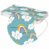 ILOVEMILAN Foulard Facial à 3 Couches Pour Enfants Jetables 10PC Avec Foulard Masque Jetable Respirant Pour La Course Multifonctionnelle (D)