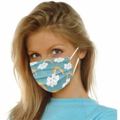 ILOVEMILAN Foulard Facial à 3 Couches Pour Enfants Jetables 10PC Avec Foulard Masque Jetable Respirant Pour La Course Multifonctionnelle (D) -Protection des voies respiratoires Soldes 30955489 4