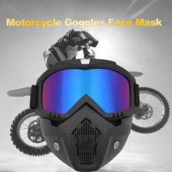 HAPPYSHOPPING Lunettes, Masque, Lunettes Tout-terrain, Lunettes De Moto, Jaune - Jaune -Protection des voies respiratoires Soldes 32838128 2