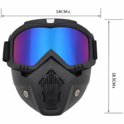 HAPPYSHOPPING Lunettes, Masque, Lunettes Tout-terrain, Lunettes De Moto, Jaune - Jaune -Protection des voies respiratoires Soldes 32838128 3