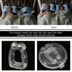 Triomphe Anti-ronflement, Apnée Du Sommeil, Mini Anti-ronflement De L'appareil Anti-ronflement Dispositif Anti-ronflement -Protection des voies respiratoires Soldes 32854576 3