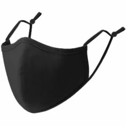 Triomphe 3 Plie Un Masque Réutilisable Tailles Disponibles - Confort Respirant, Masque De Sécurité, Masques | Noir