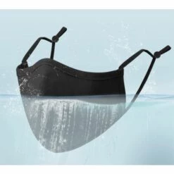 Triomphe 3 Plie Un Masque Réutilisable Tailles Disponibles - Confort Respirant, Masque De Sécurité, Masques | Noir -Protection des voies respiratoires Soldes 32856657 3