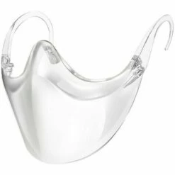 LangRay 1 Pcs Bouche Nose Visière Masque Facial Transparent Visage Protection Visage Visière -Protection des voies respiratoires Soldes 33927799 3