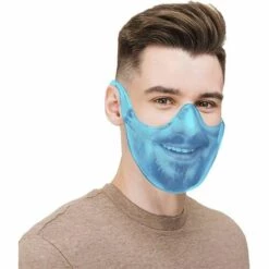 LangRay Visière De Nez à La Bouche Visière De Visage Transparent Visite Du Visage Visite Compacte Bleu Ciel -Protection des voies respiratoires Soldes 33927889 3