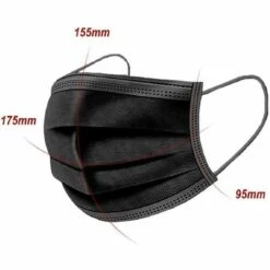 PERLE RARE 50 Masques, Masques Polaires à Trois Couches, Masques Jetables, Protection Contre Les Infections, Masques De Protection -Protection des voies respiratoires Soldes 33995414 3