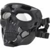 AIDUCHO Masque Intégral Pour Paintball, Airsoft, Paintball, Paintball, Masque De Protection Intégral Avec Protection Des Yeux Pour Paintball, Jeux De Guerre, Halloween, Cosplay, Fête Costumée -Protection des voies respiratoires Soldes 33997016 1
