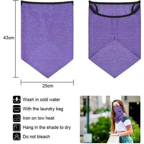 Kueatily Cache Cou Tubulaire, 4pcs Bandana Unisexe Masque élastique, Tour De Cou Anti-Solaire Bonnet Respirant Anti-poussière UV Résidence Pour Moto Vélo Pêche Course Hommes Femmes 7 Kueatily Cache Cou Tubulaire, 4pcs Bandana Unisexe Masque élastique, Tour De Cou Anti-Solaire Bonnet Respirant Anti-poussière UV Résidence Pour Moto Vélo Pêche Course Hommes Femmes – Image 5