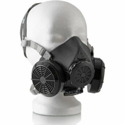 STAHLWERK HM-2 ST Demi-masque / Masque Respiratoire Avec Double Filtre -Protection des voies respiratoires Soldes 35077971 3
