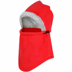 ASUPERMALL Bonnet D'Hiver En Polaire De Ski Coupe-Vent, Bonnet De Snowboard Running Et Cyclisme, Rouge