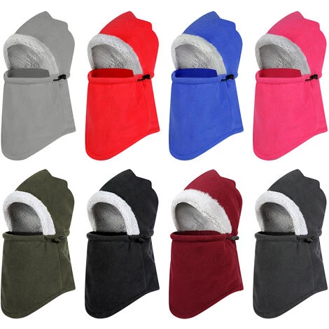 ASUPERMALL Bonnet D'Hiver En Polaire De Ski Coupe-Vent, Bonnet De Snowboard Running Et Cyclisme, Rouge 5 ASUPERMALL Bonnet D'Hiver En Polaire De Ski Coupe-Vent, Bonnet De Snowboard Running Et Cyclisme, Rouge – Image 3