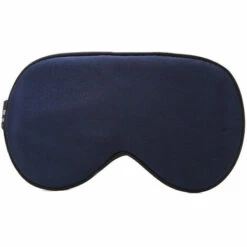 Triomphe Masque De Sommeil, Masque De Nuit, Occultant Ultra-Douce Masque De Voyage Masque De Yeux Ergonomique Pour Dormir Avec Bouchons D'oreille Et Sangle Foncé（bleu）