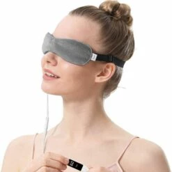 BRIDAY Masque Chauffant électriquement | Masque Chauffant Pour Les Yeux | Contre Blépharite, Orgelet, Cernes -Protection des voies respiratoires Soldes 35561131 3