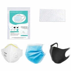 TIGA BIKIGHT 100 Pièces Tampon De Masque De Bouche Jetable PM2.5 Tampon De Protection De Filtre Confortable Masque Respirant Masque De Filtre