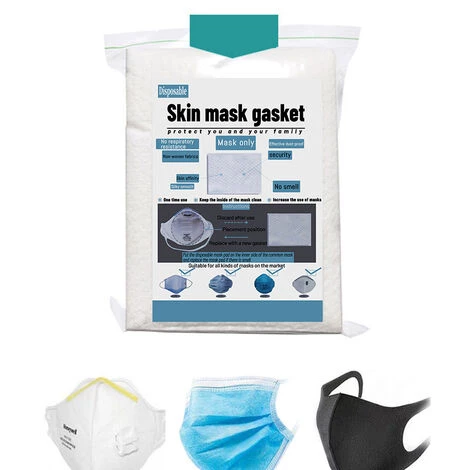 TIGA BIKIGHT 100 Pièces Tampon De Masque De Bouche Jetable PM2.5 Tampon De Protection De Filtre Confortable Masque Respirant Masque De Filtre 6 TIGA BIKIGHT 100 Pièces Tampon De Masque De Bouche Jetable PM2.5 Tampon De Protection De Filtre Confortable Masque Respirant Masque De Filtre – Image 4