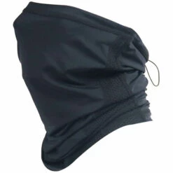 ASUPERMALL Masque De Protection Solaire En Soie Glacee Pour Moto, Masque Respirant Frais Et Leger, Noir