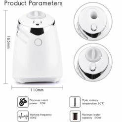DONTODENT Machine à Masque Facial Fruits Et Légumes Naturels, Machine Automatique Intelligente De Masque De Fruits Et Légumes Faits Maison De Bricolage 9 DONTODENT Machine à Masque Facial Fruits Et Légumes Naturels, Machine Automatique Intelligente De Masque De Fruits Et Légumes Faits Maison De Bricolage -Protection des voies respiratoires Soldes 36228826 4