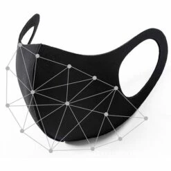 BETTERLIFE Masque Tissu Lavable Single Layer 100% Masque Unisexe Masques Tissus Reutilisables Pour Adultes, Enfants, Hommes Et Femmes [Noir - Lot De 10] -Protection des voies respiratoires Soldes 36427630 5