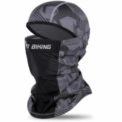 WEST BIKING Masque Facial De Protection UV Cache-cou Protecteur Contre Le Soleil Doublure De Casque D'exterieur Masque De Cyclisme Foulard Polyvalent Manches De Cou Respirantes Anti-poussiere Et Anti-gouttelettes Foulard Pour Hommes Et Femmes, Modele:Noir - Modele:No