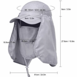 HAPPYSHOPPING Sport De Plein Air Randonnee Visiere Chapeau Protection UV Visage Cou Couverture Peche Protection Solaire Casquette, Modele: Camouflage Rose - Modele:RoseCamouflage 10 HAPPYSHOPPING Sport De Plein Air Randonnee Visiere Chapeau Protection UV Visage Cou Couverture Peche Protection Solaire Casquette, Modele: Camouflage Rose - Modele:RoseCamouflage -Protection des voies respiratoires Soldes 36996190 4