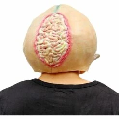 BETTERLIFE CreepyParty Alien Mask Et Dress Up Halloween Costume Fête Latex Full Head Head Hearror Masque D'horreur -Protection des voies respiratoires Soldes 37542502 3