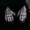TRIOMPHE Gants De Fantôme Effrayant Costume D'halloween Cosplay Main Fantôme Blanc Femmes Mitaines De Sorcière Réaliste En Latex Accessoires Pour Halloween Mascarade Festival Carnaval Articles De Fête -Protection des voies respiratoires Soldes 37550466 1