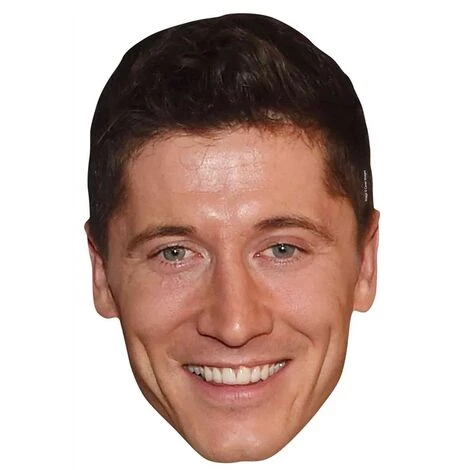 STAR CUTOUTS Masque En Carton - Football Robert Lewandowski - Multicolor 3 STAR CUTOUTS Masque En Carton - Football Robert Lewandowski - Multicolor