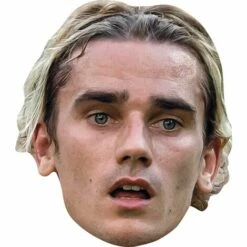 STAR CUTOUTS Masque En Carton - Football Antoine Griezmann - Multicolor