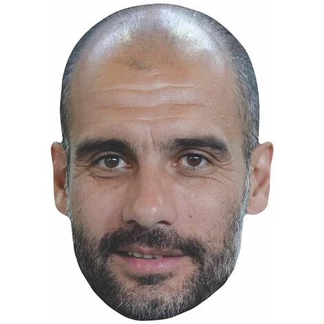 STAR CUTOUTS Masque En Carton - Football Entraineur Pep Guardiola - Multicolor 3 STAR CUTOUTS Masque En Carton - Football Entraineur Pep Guardiola - Multicolor