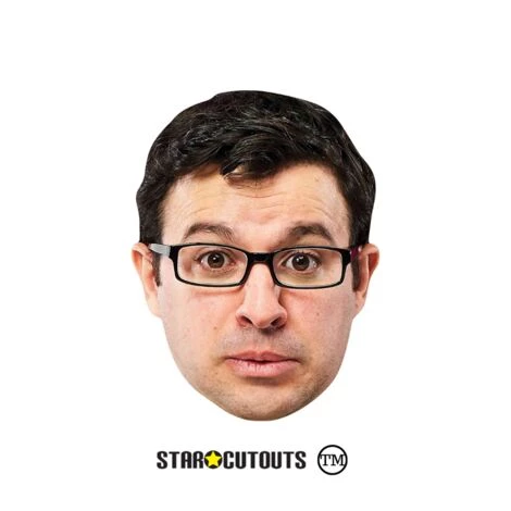 STAR CUTOUTS Masque En Carton - Friday Night Dinner Adam - Multicolor 3 STAR CUTOUTS Masque En Carton - Friday Night Dinner Adam - Multicolor