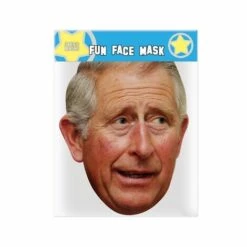 STAR CUTOUTS Masque En Carton - Famille Royale Prince Charles - Multicolor