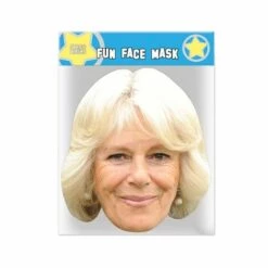 STAR CUTOUTS Masque En Carton - Famille Royale Camila Parker-Bowles - Multicolor