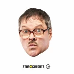 STAR CUTOUTS Masque En Carton - Friday Night Dinner Jim - Multicolor