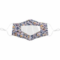 LANGRAY 3 Pièces Adultes Halloween Poussière Visage Bandanas Avec Fenêtre Transparente, Extérieur Anti-poussière Lavable Réutilisable Protecteur Buccal Protecteur Violet -Protection des voies respiratoires Soldes 37892005 3