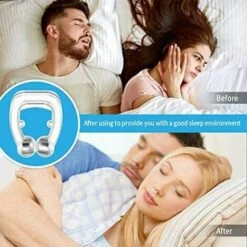 TRIOMPHE Ronflement, Clip Pince Nez Magnétique Silicone, Dilatateur Nasal, Anti Ronflement Efficace Pour Sommeil Plus Confortable Du Améliore Respiration, Passez Une Nuit Paisible -Protection des voies respiratoires Soldes 37964852 3