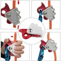 TRIOMPHE Dispositif De Verrouillage Automatique De Corde De Sécurité Antichute De Protection Antichute D'équipement D'escalade Extérieur -Protection des voies respiratoires Soldes 37991853 2