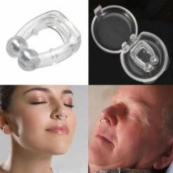 BETTERLIFE Ronflement, Clip Pince Nez Magnétique Silicone, Dilatateur Nasal, Anti Ronflement Efficace Pour Sommeil Plus Confortable Du Améliore Respiration, Passez Une Nuit Paisible