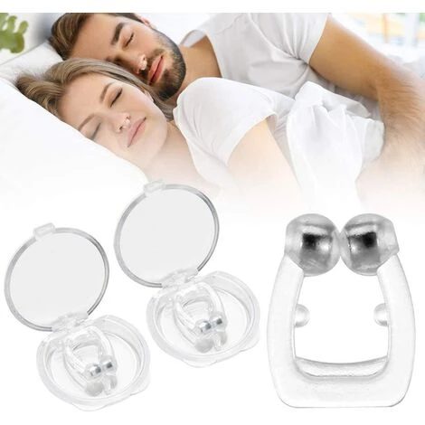 BETTERLIFE Ronflement, Clip Pince Nez Magnétique Silicone, Dilatateur Nasal, Anti Ronflement Efficace Pour Sommeil Plus Confortable Du Améliore Respiration, Passez Une Nuit Paisible 4 BETTERLIFE Ronflement, Clip Pince Nez Magnétique Silicone, Dilatateur Nasal, Anti Ronflement Efficace Pour Sommeil Plus Confortable Du Améliore Respiration, Passez Une Nuit Paisible – Image 2