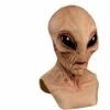 TRIOMPHE Masque Alien, Halloween Masque Effrayant Nouveauté Costume Party Latex Animal Visage Masque Pleine Tête Alien Visage Latex Horreur Couvre-Chef Bouclier Pour Halloween Party -Protection des voies respiratoires Soldes 38288752 1