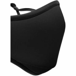 SUN FLOWER Masque Facial De Protection Noir De Haute Qualité Avec Pince-nez Et Bretelles Réglables Masque Facial En Coton Masque Facial En Tissu Lavable Et Durable -Protection des voies respiratoires Soldes 38374447 2