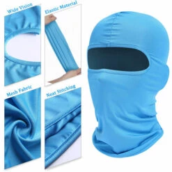 HAPPYSHOPPING Cyclisme Face Cover Full Face Cap Velo Foulard Bandeau Coupe-Vent Chapeaux, Modele: Sable -Protection des voies respiratoires Soldes 38591544 3