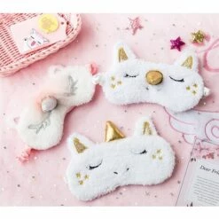 ILOVEMILAN Masques De Sommeil En Peluche, Mignon 3d Moelleux Masque Licorne Pour Les Yeux, Animaux Masques De Nuit Pour Voyage Enfant Adults 1pc (Corne D'argent) 9 ILOVEMILAN Masques De Sommeil En Peluche, Mignon 3d Moelleux Masque Licorne Pour Les Yeux, Animaux Masques De Nuit Pour Voyage Enfant Adults 1pc (Corne D'argent) -Protection des voies respiratoires Soldes 38998520 3