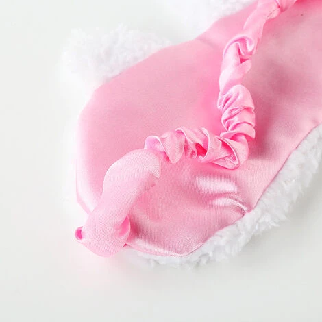 ILOVEMILAN Masques De Sommeil En Peluche, Mignon 3d Moelleux Masque Licorne Pour Les Yeux, Animaux Masques De Nuit Pour Voyage Enfant Adults 1pc (Corne D'argent) 6 ILOVEMILAN Masques De Sommeil En Peluche, Mignon 3d Moelleux Masque Licorne Pour Les Yeux, Animaux Masques De Nuit Pour Voyage Enfant Adults 1pc (Corne D'argent) – Image 4