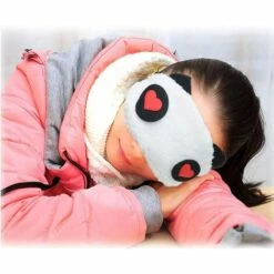 ILOVEMILAN Masques Pour Les Yeux En Forme De Panda - Doux Et Moelleux - Idéal Pour Les Voyages Et Les Soirées Pyjama 2pcs (Panda Roux Aux Yeux D'amour + Panda Blanc Aux Yeux D'amour) 10 ILOVEMILAN Masques Pour Les Yeux En Forme De Panda - Doux Et Moelleux - Idéal Pour Les Voyages Et Les Soirées Pyjama 2pcs (Panda Roux Aux Yeux D'amour + Panda Blanc Aux Yeux D'amour) -Protection des voies respiratoires Soldes 38998528 4