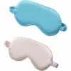 ILOVEMILAN Masque Pour Les Yeux, Masque De Nuit, Masques De Sommeil, Bandeau Yeux, Masque Pour Les Yeux Occultant Pour Le Sommeil, Les Voyages, Le Travail Posté, 2pcs (Poudre De Champagne, Bleu Ciel) -Protection des voies respiratoires Soldes 38998532 1