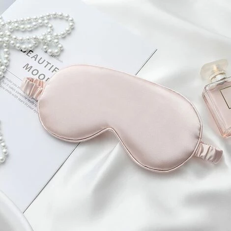 ILOVEMILAN Masque Pour Les Yeux, Masque De Nuit, Masques De Sommeil, Bandeau Yeux, Masque Pour Les Yeux Occultant Pour Le Sommeil, Les Voyages, Le Travail Posté, 2pcs (Poudre De Champagne, Bleu Ciel) 5 ILOVEMILAN Masque Pour Les Yeux, Masque De Nuit, Masques De Sommeil, Bandeau Yeux, Masque Pour Les Yeux Occultant Pour Le Sommeil, Les Voyages, Le Travail Posté, 2pcs (Poudre De Champagne, Bleu Ciel) – Image 3